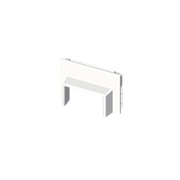 78 Adaptador frontal blanco RAL9010 16x30 U24X