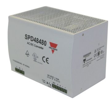 Fuente de alimentación conmutada, Salida 24VCC, Intensidad de salida 20 A, Potencia de salida 480 W