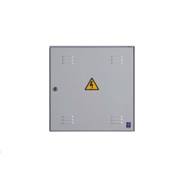 Puerta metálica con marco en Z 540x400