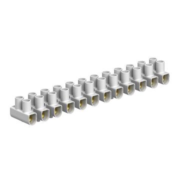 Regleta 74/CE sección 6mm2 PP negro