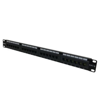 Panel 19” RJ45 de 1U de altura C-6 UTP