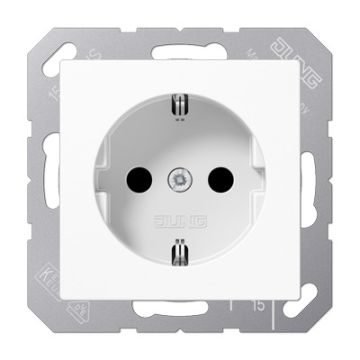 Enchufe SCHUKO® prot. contacto A bl alpi