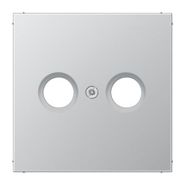Placa toma TV. LS aluminio
