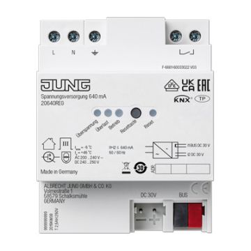 Fuente de alimentación KNX 640 mA