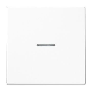 Tecla simple c/visor LS blanco alpino