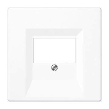 Placa telef. TAE LS blanco alpino