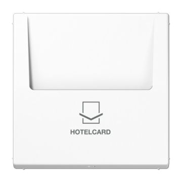 Tarjetero hotel LS blanco alpino