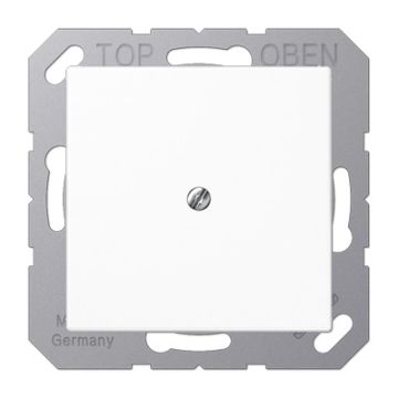 Placa con salida cable A bl. alpi