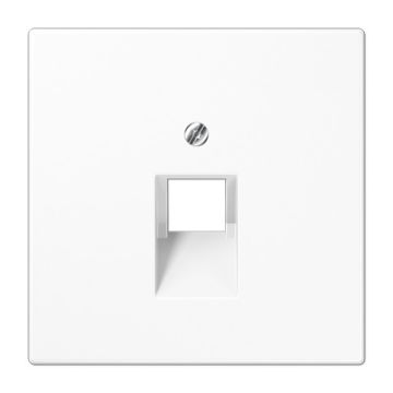 Placa central telef. LS blanco alpino 