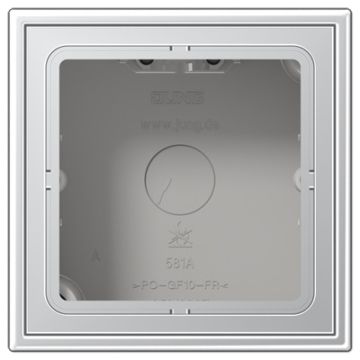 Marco simple LS CUBE lacado alum. 