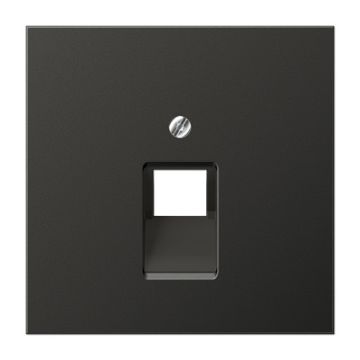 Placa central telef. LS antracita
