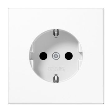 Enchufe SCHUKO® prot. LS bl. alpi