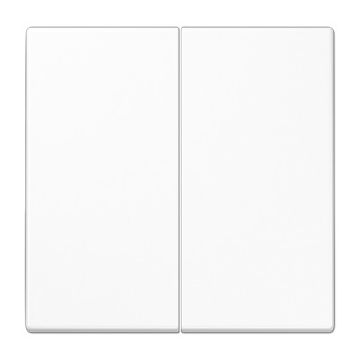Tecla doble LS blanco alpino