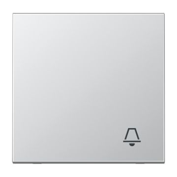 Tecla c/ simb. timbre LS aluminio