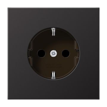 Enchufe SCHUKO® prot. contacto LS dark