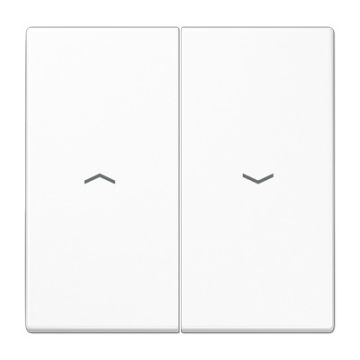 Tecla doble pers. LS blanco alpino