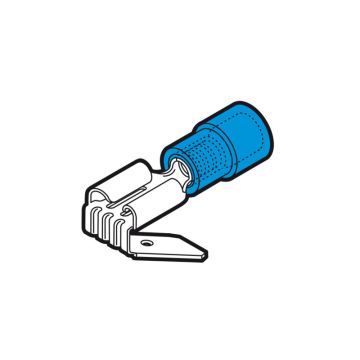 Conector M preaislado Nylon 1.5-2,5 6,35x0,8