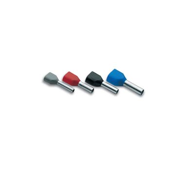 Puntera hueca PKT Twin 2x1  8mm rojo