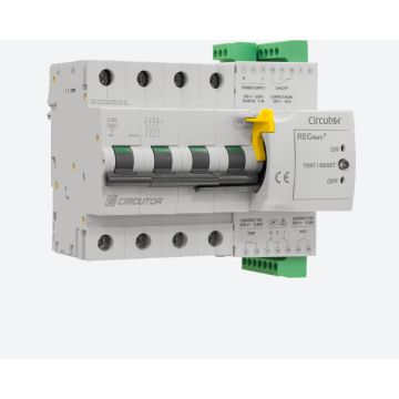Interruptor automático motorizado autorrearmable, 4 polos curva C