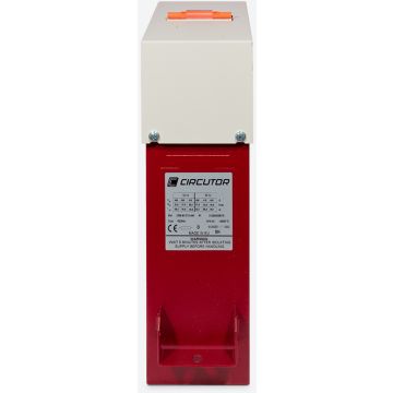Condensador trifásico de potencia con protección por magnetotérmico
