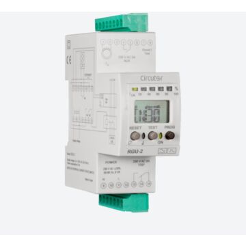 Reles diferencial para Transformador WGC, tipo A, 2 módulos y display