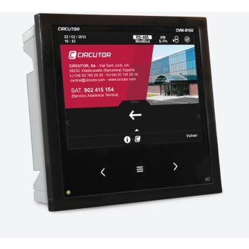 Analizador de redes panel, display a color