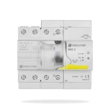 REC3-4P-63-30M, Interruptor diferencial autorrearmable, 4 polos