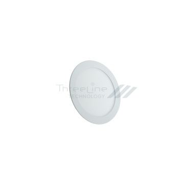 Aro empot. Ultrafino de LEDs 9W Redondo Blanco frío Blanco