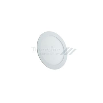 Aro empot. Ultrafino de LEDs 12W Redondo Blanco frío Blanco