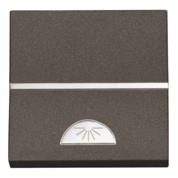 Pulsador simbolo de luz AN