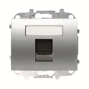 Tapa 1 conector con persiana