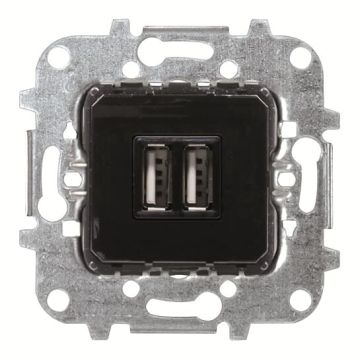 Toma cargador USB doble 2x 750mA/5V