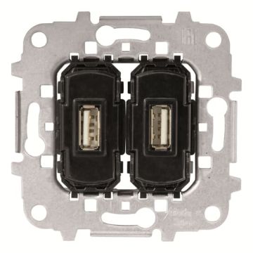 Toma cargador USB 2 x 2A/5V