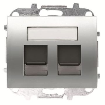 Tapa 2 conector con persiana