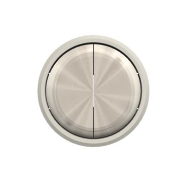 Tecla doble interruptor-conmutador CR
