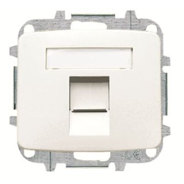 Tapa 1 conector con persiana