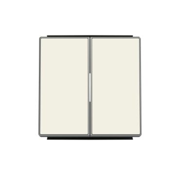 Tecla doble interruptor-conmutador BL