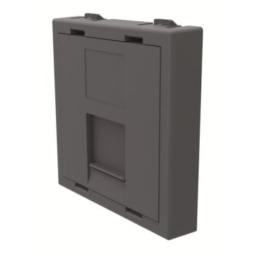Tapa Keystone c/pers para 1 RJ45 2M AN
