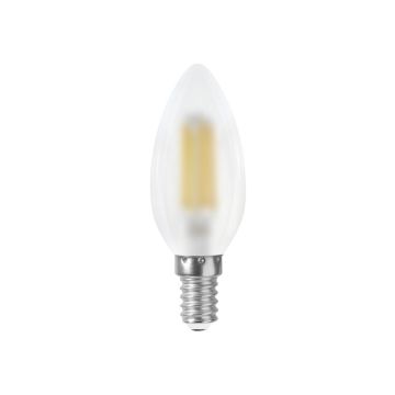 LÁMPARA FLAMA LED FILAMENTO 4W E14 30K 300lm