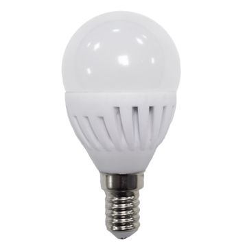 LÁMPARA ESFÉRICA LED 9W E14 40K