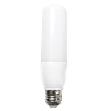 LÁMPARA TUBULAR LED 12W EN LUZ FRÍA 5000K CON CASQUILLO E27