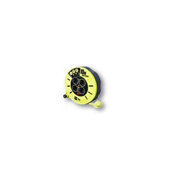 Cassette 10m 4xSchukos 16A H05VV- F3G1.5MM
