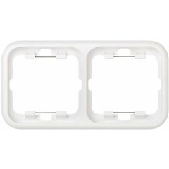 Marco para 2 elementos blanco s31
