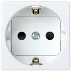 Base schuko seguridad em.tornillo 2 mód.