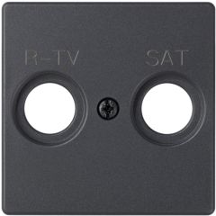 Placa toma r-tv+sat