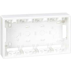 Base caja pared superficie kit 4 mod.bl