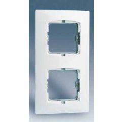 Placa 3 mod.ancho c/garra+bast.s.27 bn