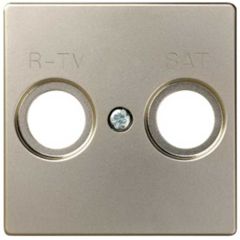Placa toma r-tv+sat