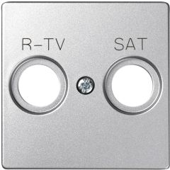 Placa toma r-tv+sat
