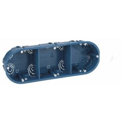 Caja empotrar 3 elementos tabique hueco
